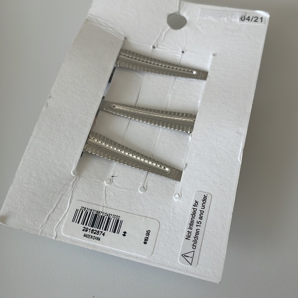 Express Hair Clips - Acrylic Blond Tortoise & Peach - Picture 4 of 4